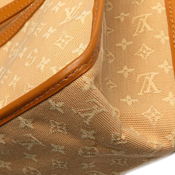 Pre-owned Louis Vuitton Monogram Mini Lin Kathleen Brown