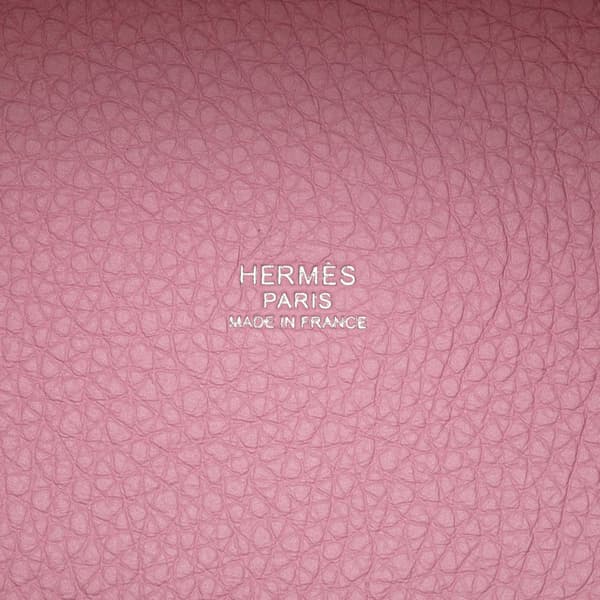 Pre-owned Hermès Clemence Picotin Lock 18 Pink