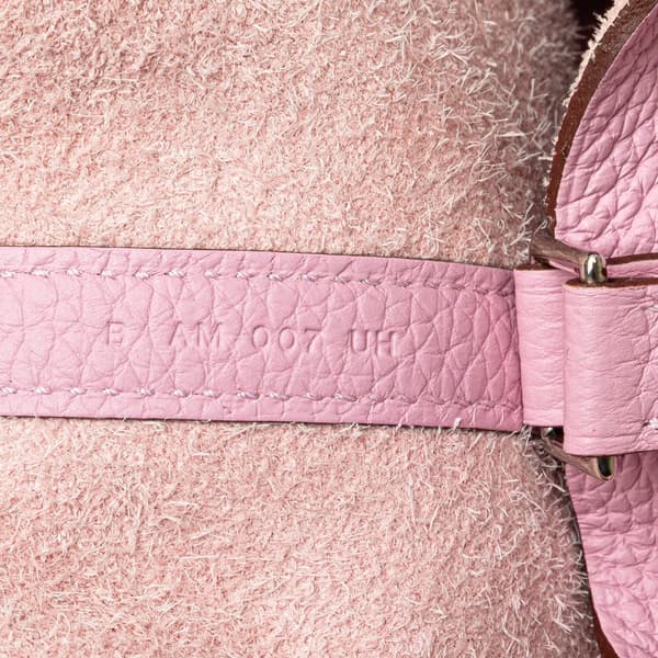 Pre-owned Hermès Clemence Picotin Lock 18 Pink