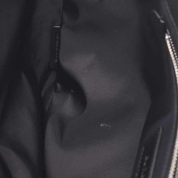 Pre-owned Burberry Econyl Logo Artie Convertible Tote Black