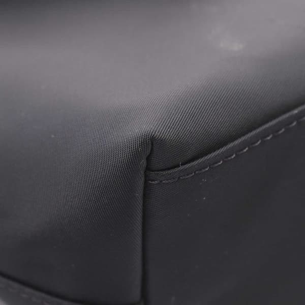 Pre-owned Burberry Econyl Logo Artie Convertible Tote Black
