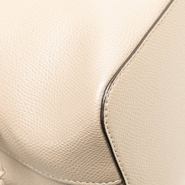 Pre-owned Fendi Mini Leather Mon Tresor Bucket Bag Brown