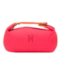 Miniatyrbild 1 av 10: Pre-owned Hermès Small Canvas Bride A Brac Pink