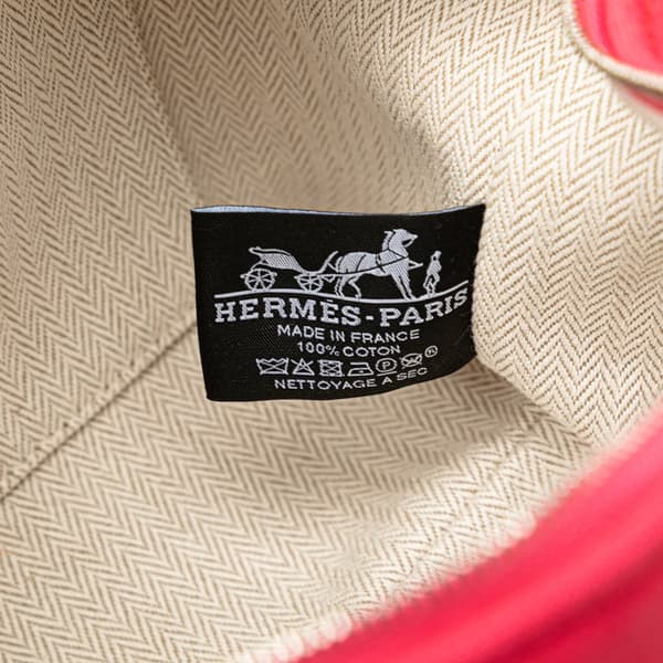 Pre-owned Hermès Small Canvas Bride A Brac Pink