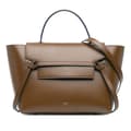 Miniatyrbillede 1 af 9: Pre-owned Celine Mini Leather Belt Bag Brown