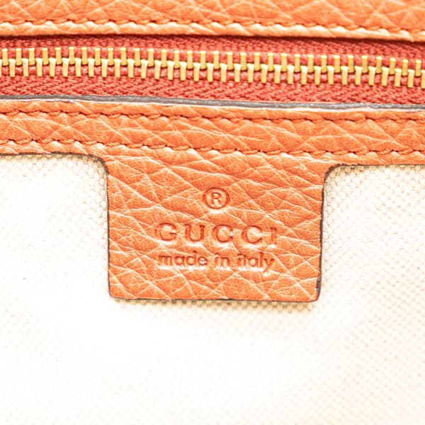 Pre-owned Gucci Medium Calfskin New Jackie Satchel Brown