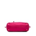 Miniatyrbilde 3 av 10: Pre-owned Prada Saffiano Trimmed Tessuto Satchel Pink