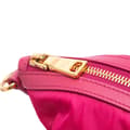 Miniatyrbilde 9 av 10: Pre-owned Prada Saffiano Trimmed Tessuto Satchel Pink