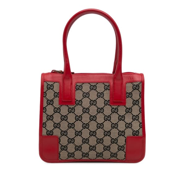 Pre-owned Gucci GG Canvas Handbag Brown