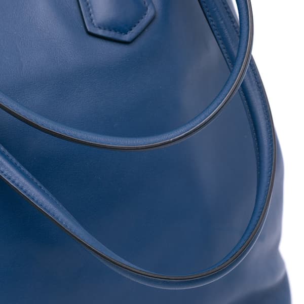 Pre-owned Prada Leather Satchel Blue