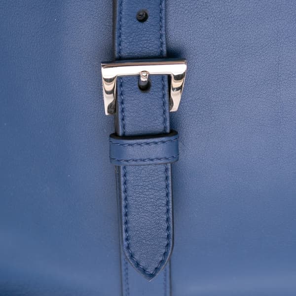 Pre-owned Prada Leather Satchel Blue