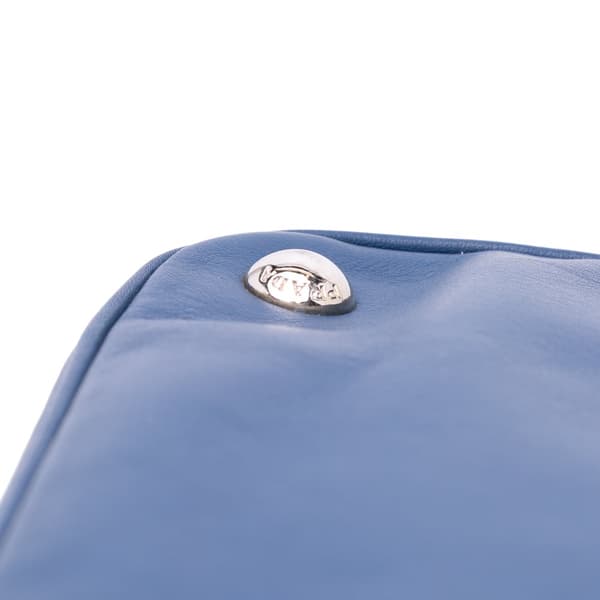 Pre-owned Prada Leather Satchel Blue