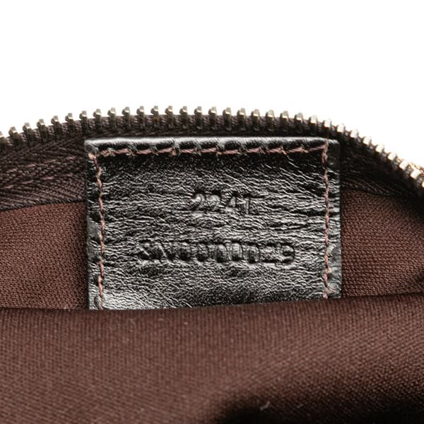 Pre-owned Fendi Zucchino Handbag  Brown