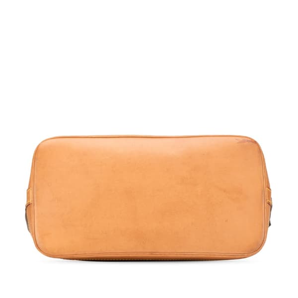 Pre-owned Louis Vuitton Monogram Alma PM Brown