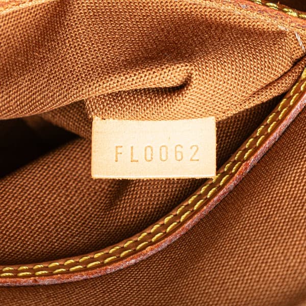 Pre-owned Louis Vuitton Monogram Alma PM Brown