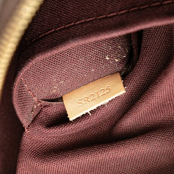 Pre-owned Louis Vuitton Monogram Turenne PM Brown