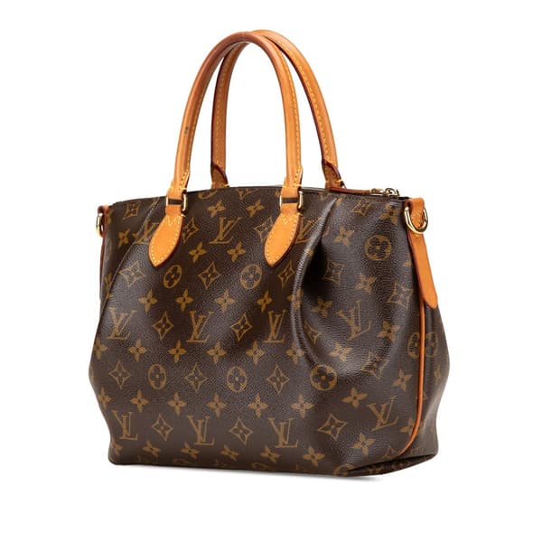 Pre-owned Louis Vuitton Monogram Turenne PM Brown