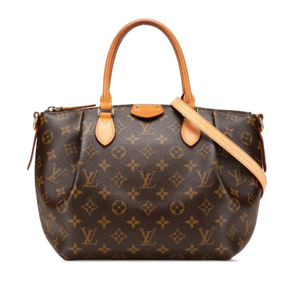 Pre-owned Louis Vuitton Monogram Turenne PM Brown