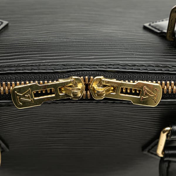 Pre-owned Louis Vuitton Epi Alma PM Black