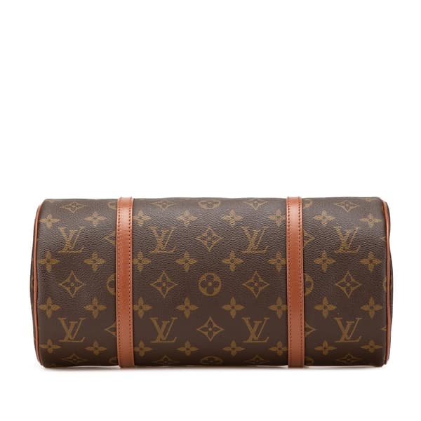 Pre-owned Louis Vuitton Monogram Papillon 30 Brown