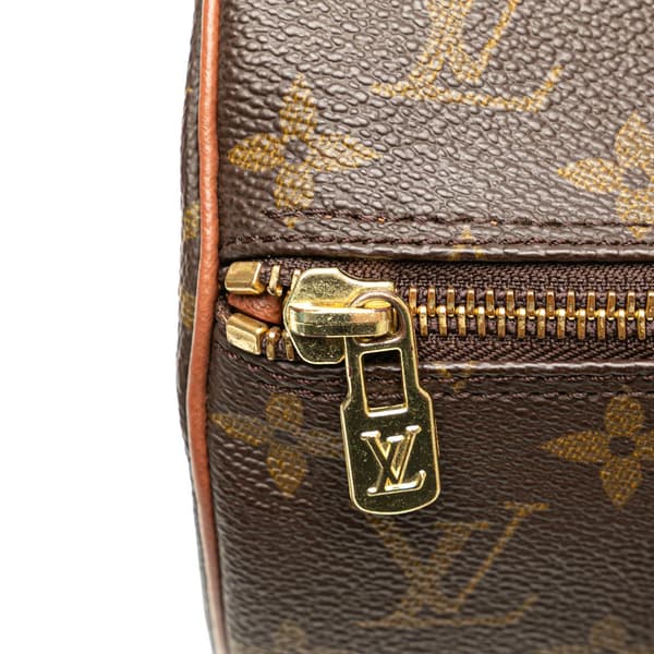 Pre-owned Louis Vuitton Monogram Papillon 30 Brown