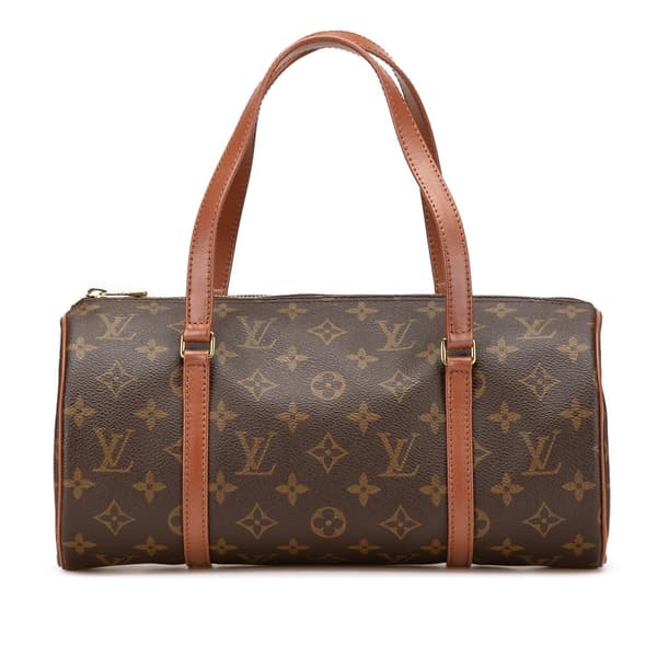 Pre-owned Louis Vuitton Monogram Papillon 30 Brown