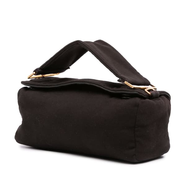 Pre-owned Prada Jersey Handbag Black