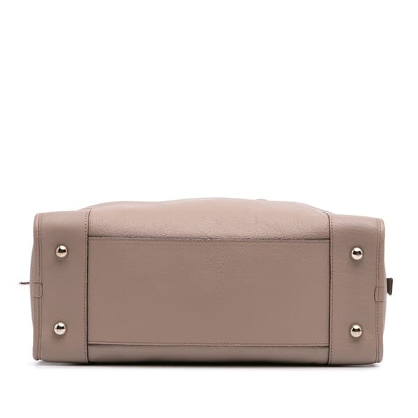 Pre-owned LOEWE Leather Amazona 36 Brown