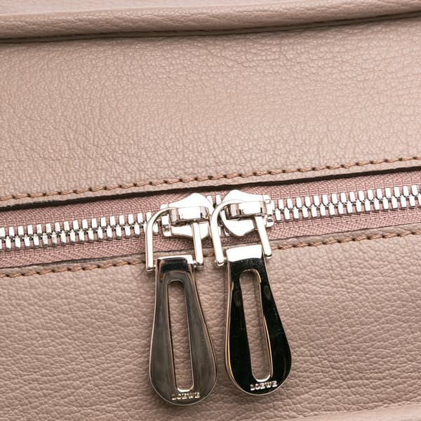 Pre-owned LOEWE Leather Amazona 36 Brown