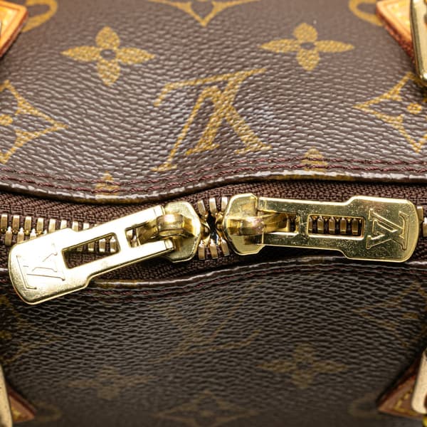 Pre-owned Louis Vuitton Monogram Alma PM Brown
