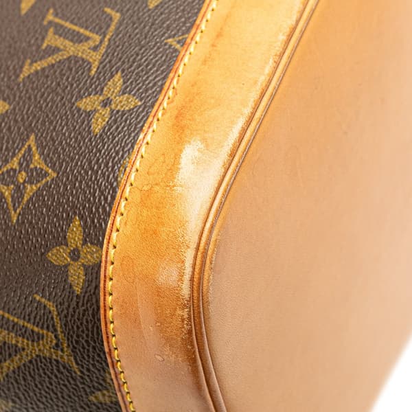 Pre-owned Louis Vuitton Monogram Alma PM Brown