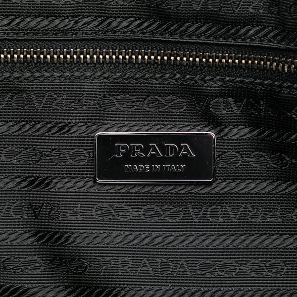 Pre-owned Prada Tessuto Handbag Green