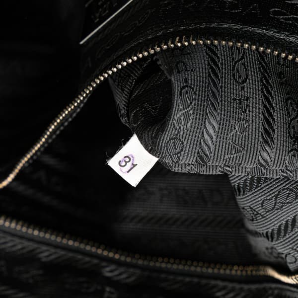 Pre-owned Prada Tessuto Handbag Green