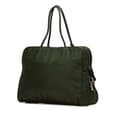 Miniatyrbilde 2 av 10: Pre-owned Prada Tessuto Handbag Green