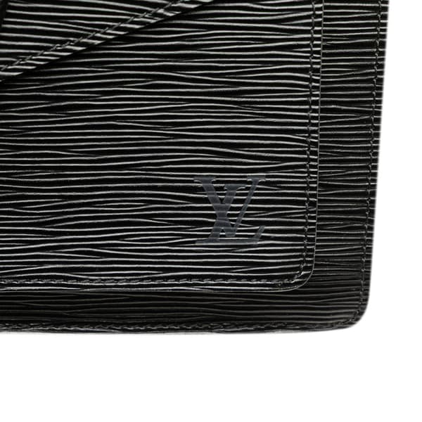 Pre-owned Louis Vuitton Epi Monceau 28 Black