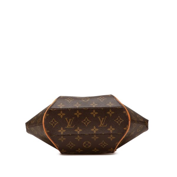 Pre-owned Louis Vuitton Monogram Ellipse PM Brown