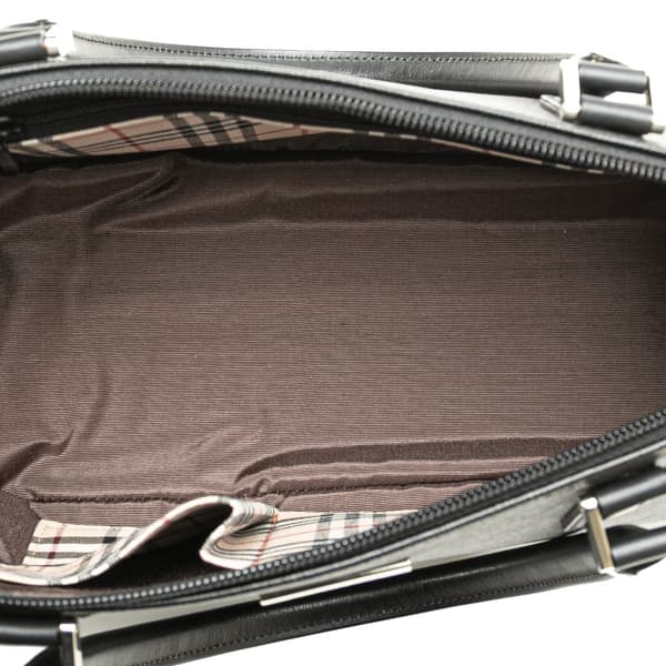 Pre-owned Burberry Leather Handbag Black