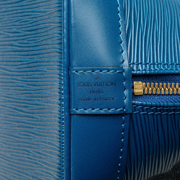 Pre-owned Louis Vuitton Epi Alma PM Blue