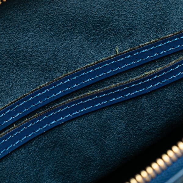 Pre-owned Louis Vuitton Epi Alma PM Blue