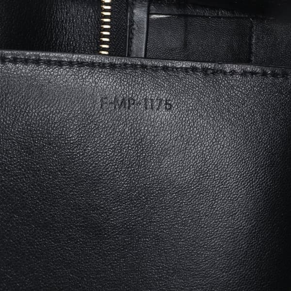 Pre-owned Celine Limited Edition Mini Pony Hair and Calfskin Belt Bag Black