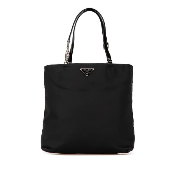 Pre-owned Prada Tessuto Handbag Black