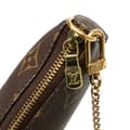 Miniatyrbilde 7 av 10: Pre-owned Louis Vuitton Monogram Mini Pochette Accessoires Brown