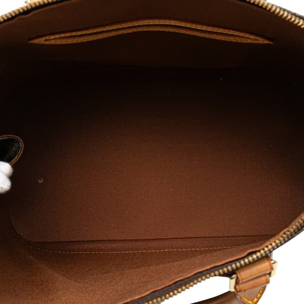 Pre-owned Louis Vuitton Monogram Alma PM Brown