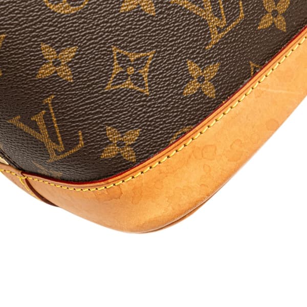 Pre-owned Louis Vuitton Monogram Alma PM Brown