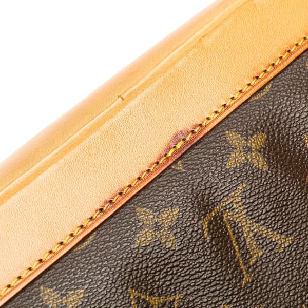 Pre-owned Louis Vuitton Monogram Alma PM Brown