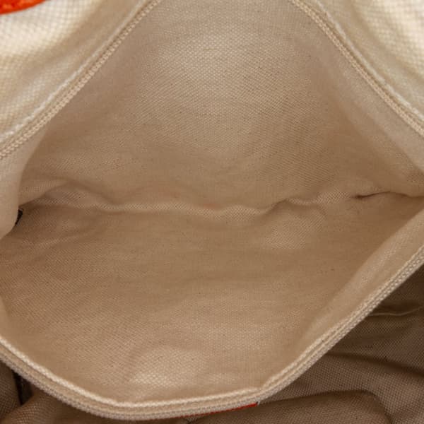 Pre-owned Gucci GG Canvas Sukey Satchel Brown