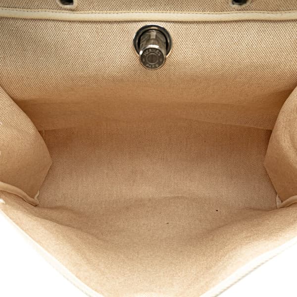 Pre-owned Hermès Toile Herbag 39 Brown