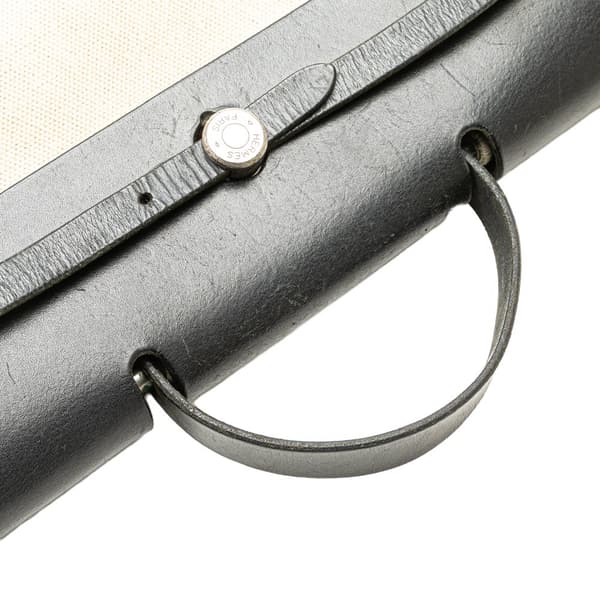 Pre-owned Hermès Toile Herbag 39 Brown