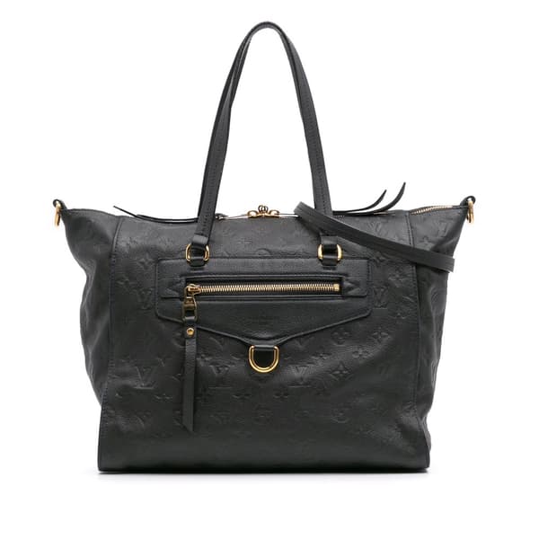 Pre-owned Louis Vuitton Monogram Empreinte Lumineuse PM Black