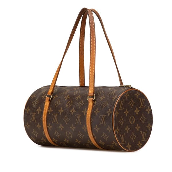 Pre-owned Louis Vuitton Monogram Papillon 30 Brown